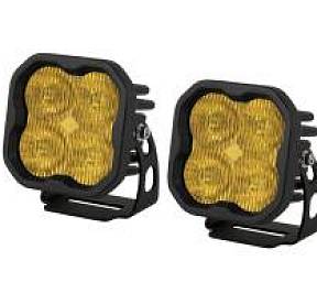 Противотуманные янтарные LED-фары SS3 Max 2 шт 